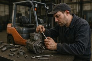 هزینه تعمیر پمپ هیدرولیک لیفتراک